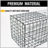 Animal Traps: VaKa Animal Trap Cage Humane Live Steel Catch Possum Fox Rat Cat Rabbit Bird