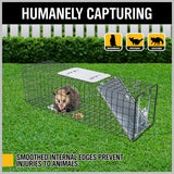 Animal Traps: VaKa Animal Trap Cage Humane Live Steel Catch Possum Fox Rat Cat Rabbit Bird