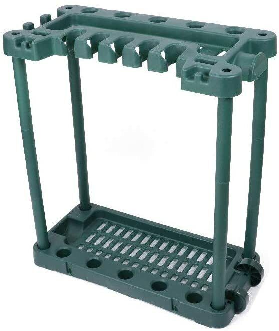 Gardening Accessories: VaKa Garden Farm Shed Garage Tools Storage Rack Handles Organizer Holder