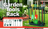 Gardening Accessories: VaKa Garden Farm Shed Garage Tools Storage Rack Handles Organizer Holder