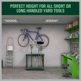 Gardening Accessories: VaKa Garden Farm Shed Garage Tools Storage Rack Handles Organizer Holder