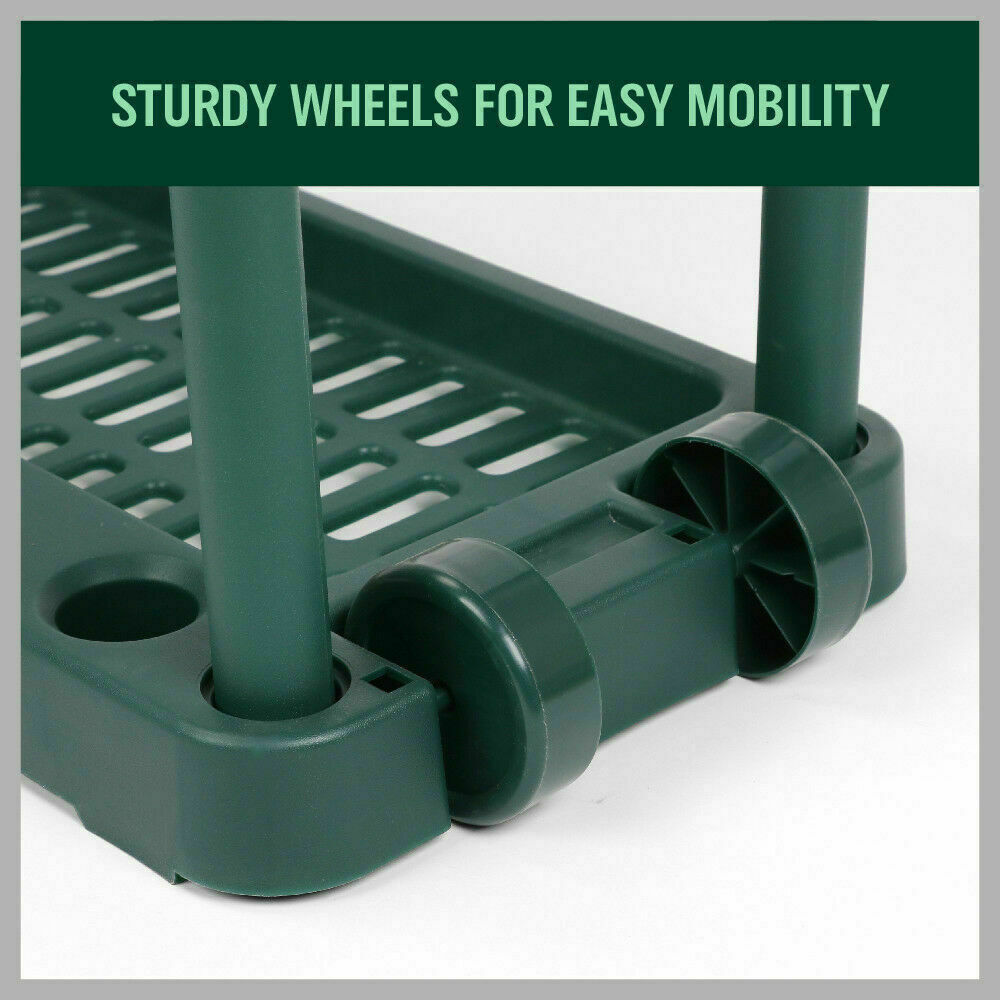 Gardening Accessories: VaKa Garden Farm Shed Garage Tools Storage Rack Handles Organizer Holder
