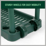 Gardening Accessories: VaKa Garden Farm Shed Garage Tools Storage Rack Handles Organizer Holder