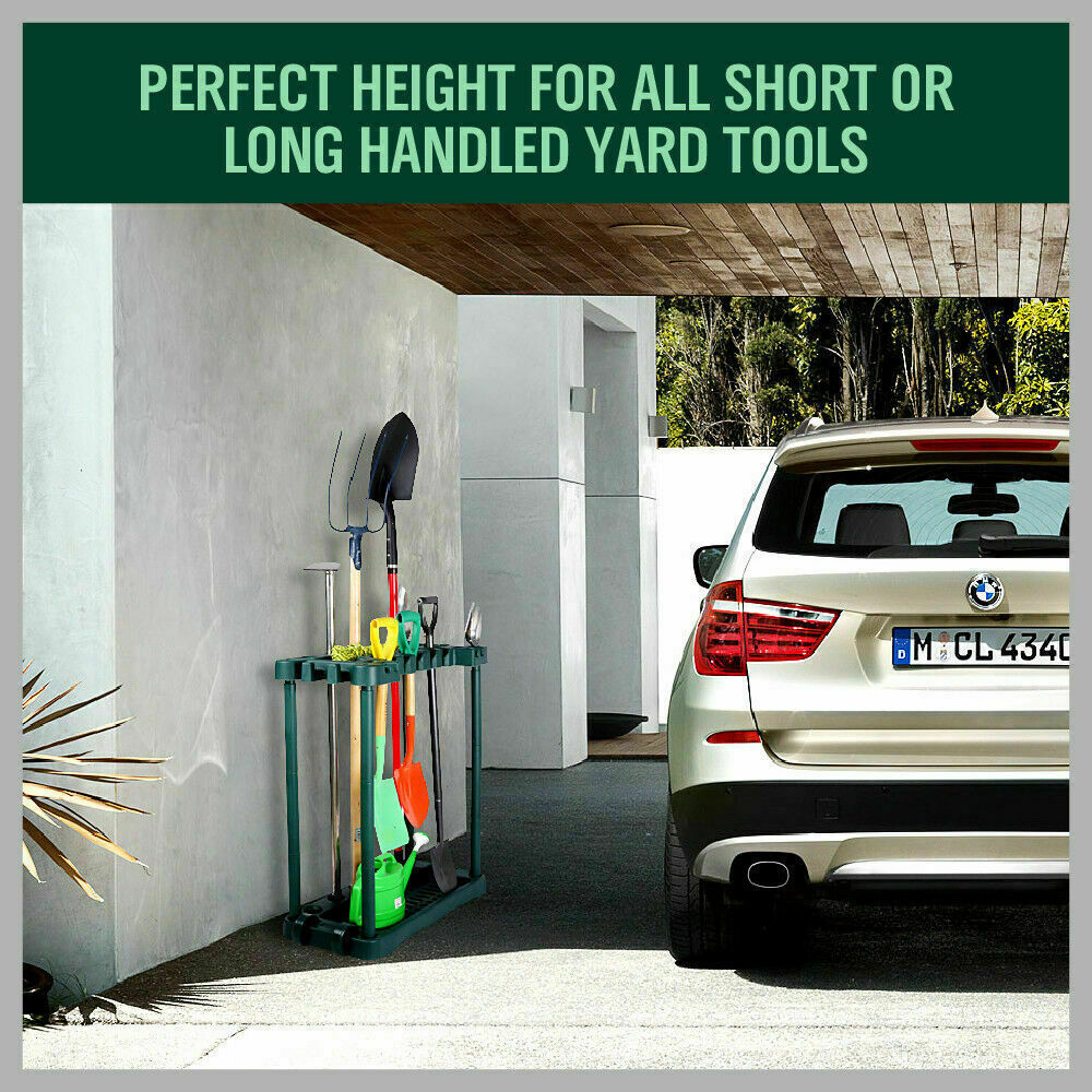 Gardening Accessories: VaKa Garden Farm Shed Garage Tools Storage Rack Handles Organizer Holder