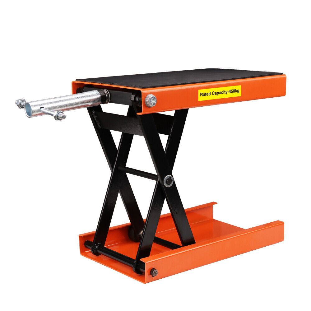 Lifts & Hoists: 205KG Motorcycle Motorbike Lift Jack Motorcycle Stand Hoist Repair Work Bench