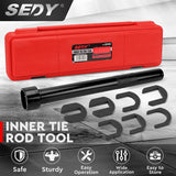 Automotive Repair & Speciality Tools: SEDY Inner Tie Rod Removal Tool Kit 1/2 Inch Drive Tube Inner Tie Rods Vehicle