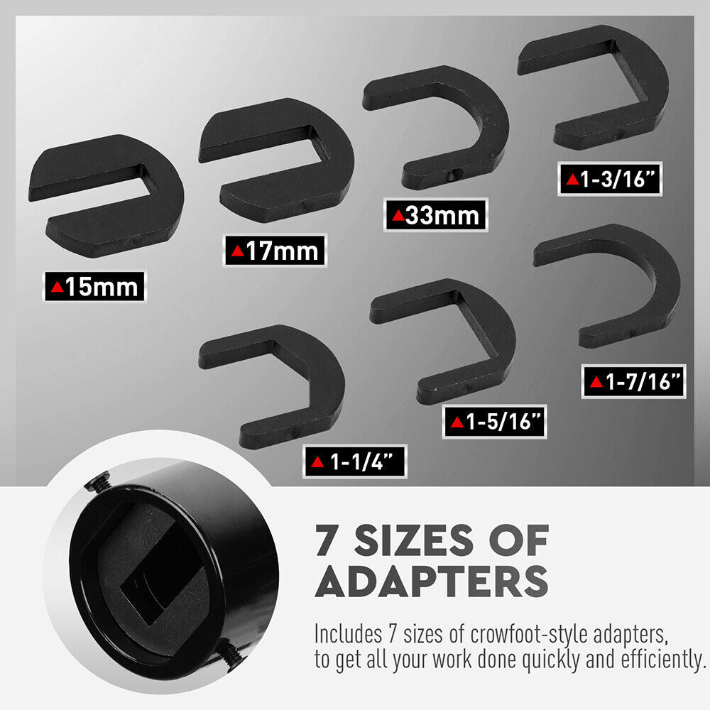 Automotive Repair & Speciality Tools: SEDY Inner Tie Rod Removal Tool Kit 1/2 Inch Drive Tube Inner Tie Rods Vehicle