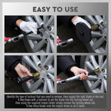 Automotive Repair & Speciality Tools: SEDY 10Pc Wheel Lock Removal Tool Kit Wheel Locking Nut Key Remover Kit With Box