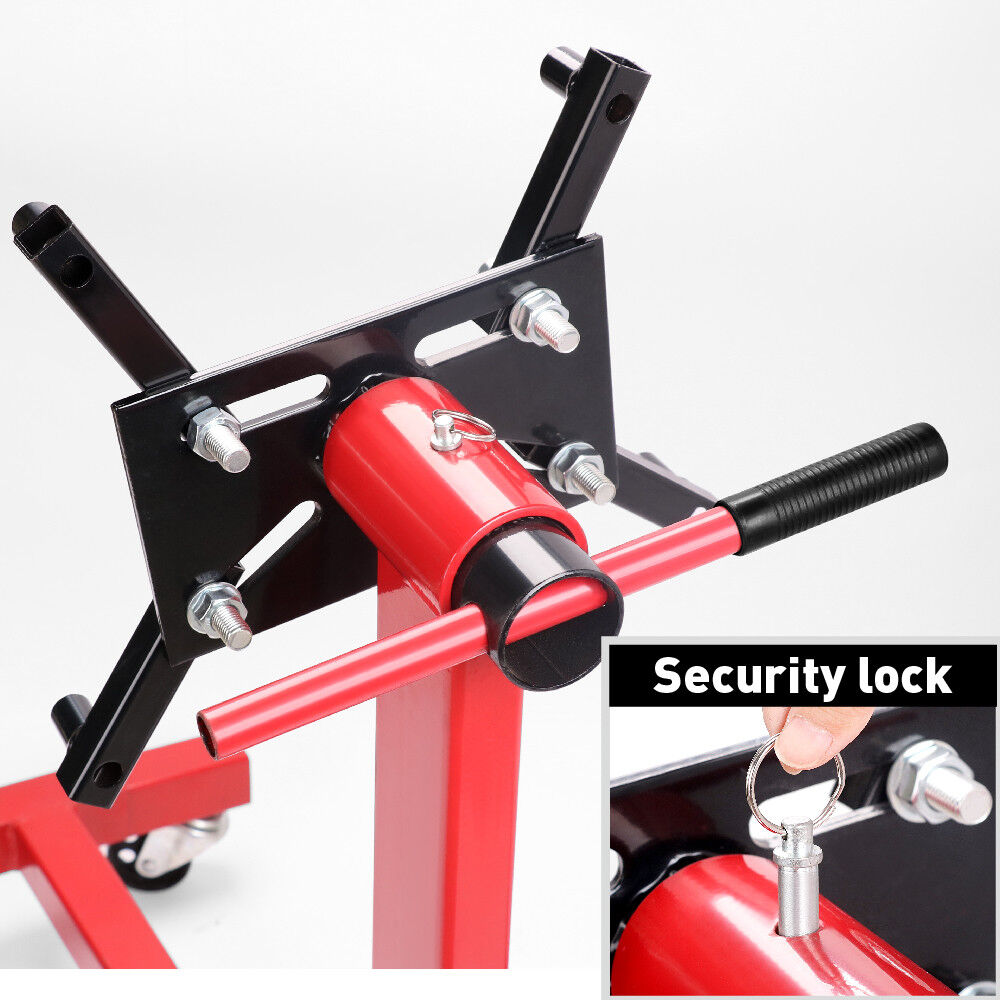 Lifts & Hoists: 450kg / 1000lb Engine Stand Cars Auto Motor Crane Industrial Workshop Move Hoist