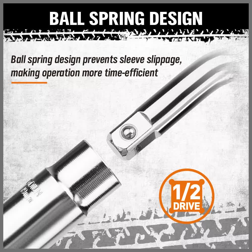 Hand Tools: 3Pcs Telescoping Lug Wrench 17/19mm 21/23MM Extendable Lug Wrench Tire Wrench