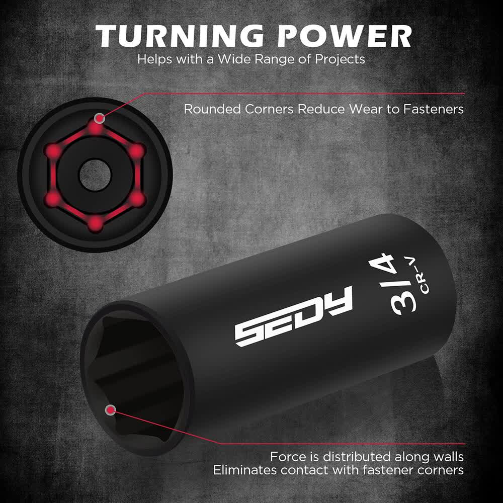 Tool Sockets: 71-Pieces 3/8" Drive Master Impact Socket Set SAE Metric Universal Joint Adapter