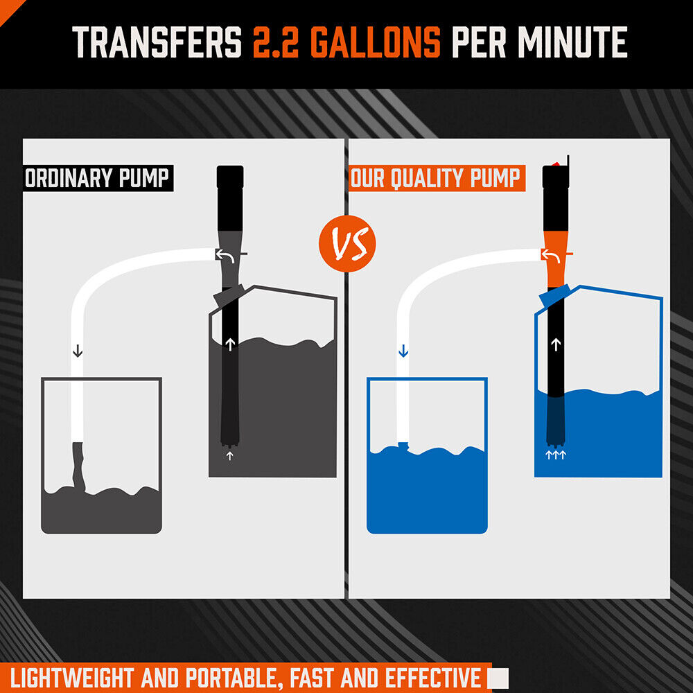 Fuel & Exhaust: Electric Oil Extractor Pump, Battery Power Fluid Extractors for Water Fuel Oil Pumping with Flexible Hose