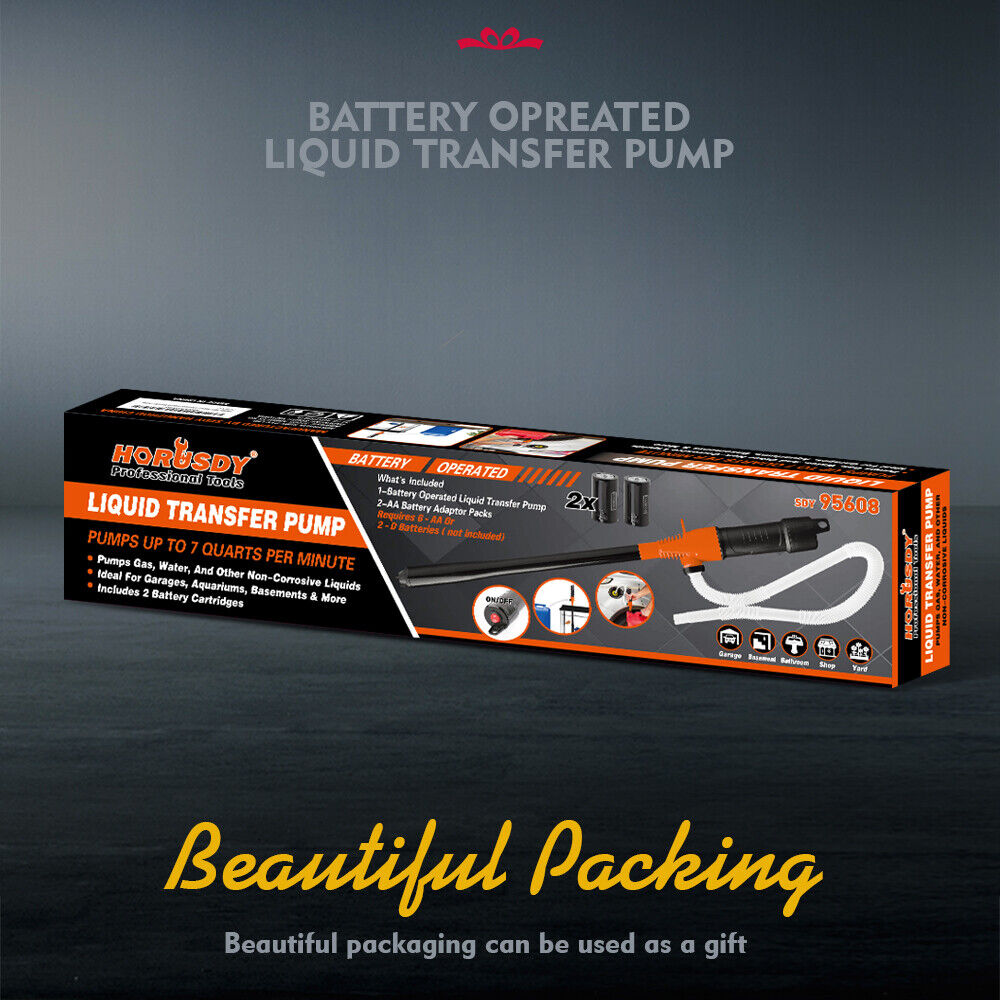 Fuel & Exhaust: Electric Oil Extractor Pump, Battery Power Fluid Extractors for Water Fuel Oil Pumping with Flexible Hose