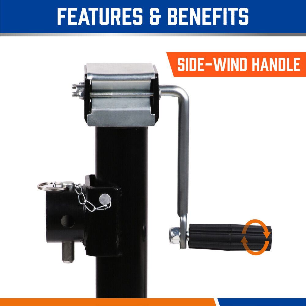 Automotive Lifts & Hoists: Trailer Caravan Canopy Jack Stand 2267kg 5000lbs Heavy Duty Solid Weld Bracket