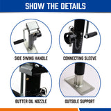 Automotive Lifts & Hoists: Trailer Caravan Canopy Jack Stand 2267kg 5000lbs Heavy Duty Solid Weld Bracket