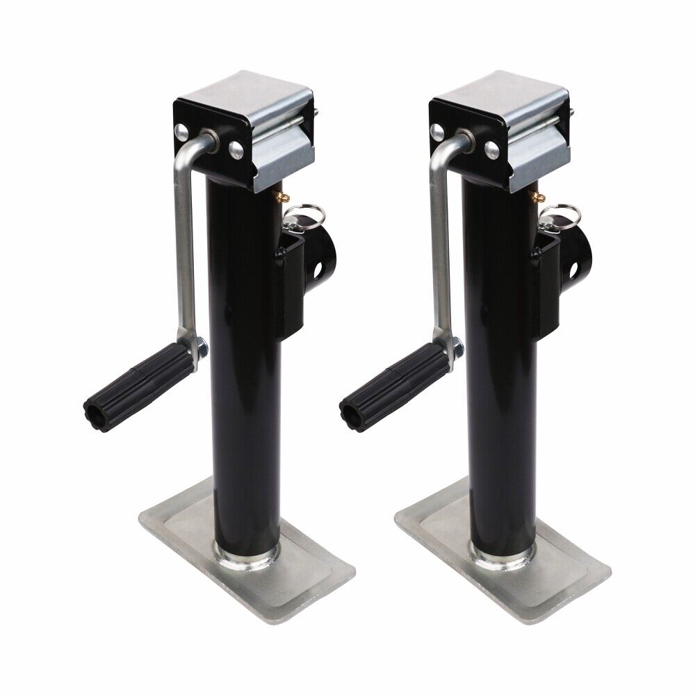 Automotive Lifts & Hoists: 2x Trailer Caravan Canopy Jack Stand 2267kg/ 5000lbs Heavy Duty Weld Bracket