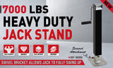 Bicycle Stands & Storage: TRAILER CANOPY CARAVAN JACK STAND 3175KG 7000LBS HEAVY DUTY STABILIZER LEGS