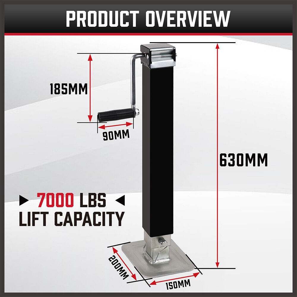 Bicycle Stands & Storage: TRAILER CANOPY CARAVAN JACK STAND 3175KG 7000LBS HEAVY DUTY STABILIZER LEGS