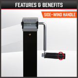 Bicycle Stands & Storage: TRAILER CANOPY CARAVAN JACK STAND 3175KG 7000LBS HEAVY DUTY STABILIZER LEGS