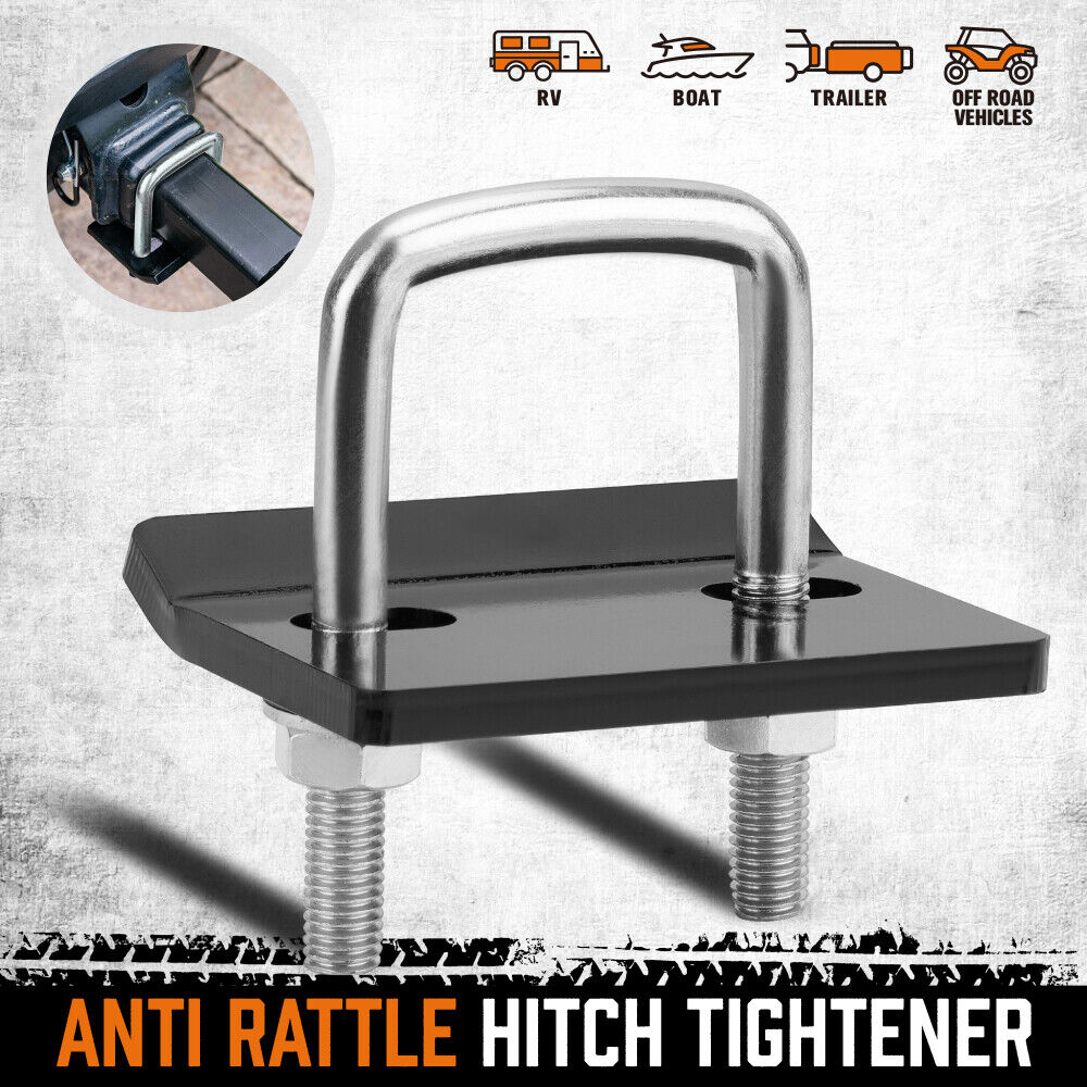 Bicycle Stands & Storage: Anti Rattle Tow Bar Hitch Tongue Stabilizer Tightener Bracket Caravan Trailer