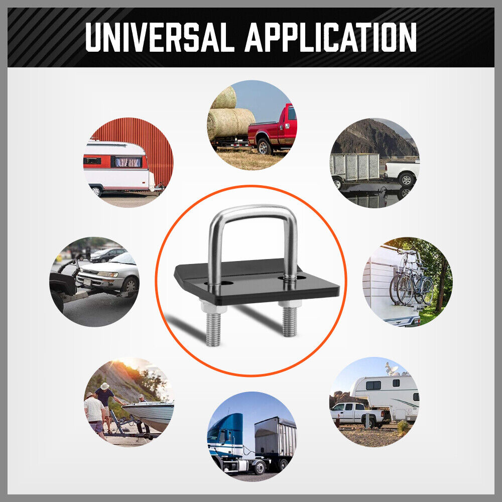 Bicycle Stands & Storage: Anti Rattle Tow Bar Hitch Tongue Stabilizer Tightener Bracket Caravan Trailer