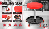 Mobility & Accessibility: SEDY 150kg Load Pneumatic Roller Seat Mechanic Rolling Stool With Tool Tray AU