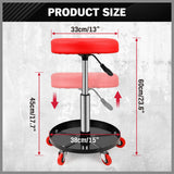 Mobility & Accessibility: SEDY 150kg Load Pneumatic Roller Seat Mechanic Rolling Stool With Tool Tray AU