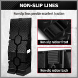 Automotive Loading Ramps: SEDY 2Pcs 2 Ton Heavy Duty Car Ramps 17cm Rise Antiskid Vehicle Service Ramp Au