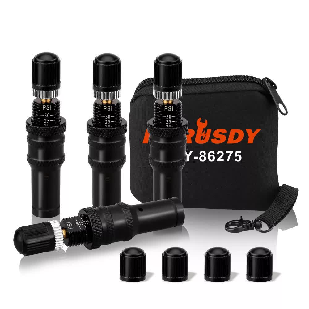 Hand Tools: 4Pcs Tyre Deflators Air Deflator Tire Valve Core Tool 10~30 PSI Portable 4x4 Au