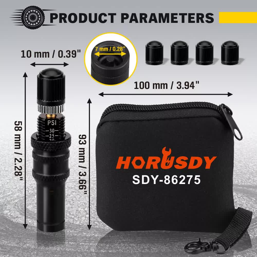 Hand Tools: 4Pcs Tyre Deflators Air Deflator Tire Valve Core Tool 10~30 PSI Portable 4x4 Au