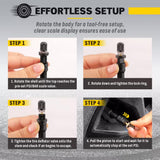 Hand Tools: 4Pcs Tyre Deflators Air Deflator Tire Valve Core Tool 10~30 PSI Portable 4x4 Au