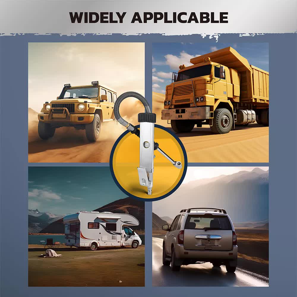 Air Compressors: 3in1 255PSI Tyre Inflator Car Motorcycle Air Tire Pressure Gauge Hose Pump Au