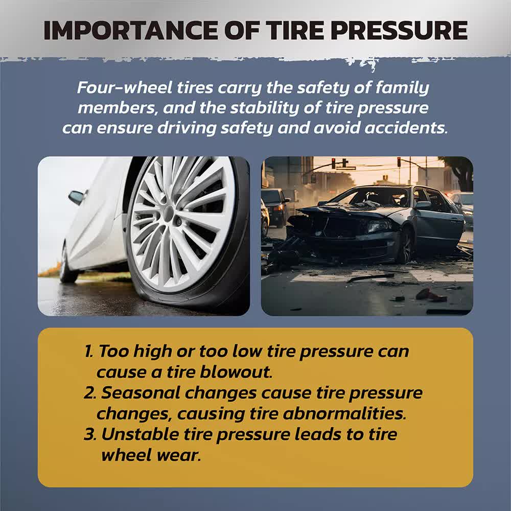Air Compressors: 3in1 255PSI Tyre Inflator Car Motorcycle Air Tire Pressure Gauge Hose Pump Au