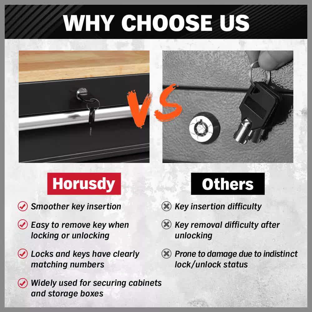 Tool Boxes: HORUSDY 9 Drawer Tool Box Chest Cabinet Trolley Box Garage Storage Toolbox Black