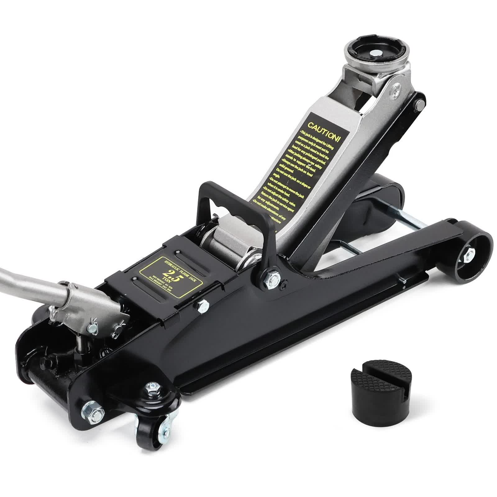 Hand Tools: Hydraulic Floor Jack 2.5T Trolley Low Profile Car Track Quick Lifting 85-385mm