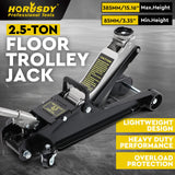 Hand Tools: Hydraulic Floor Jack 2.5T Trolley Low Profile Car Track Quick Lifting 85-385mm