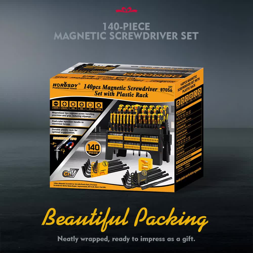Screwdrivers: 140Pcs Magnetic Screwdriver Set Hex Key Magnetizer Demagnetizer Precision Screwdriver