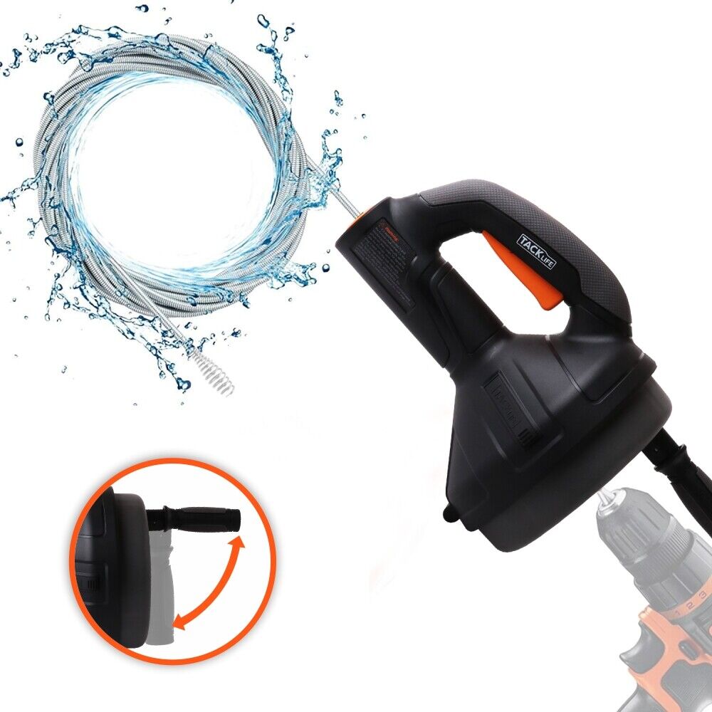 Sewage Pumps: Drain Auger Drain Cleaner Unblocker Auger Sewage Pipe Cleaning Plumbing Tool