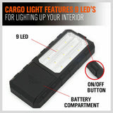 Ceiling Lights: LED Light Camping Portable Magnetic Garage Work Auto Repair Torch Super Bright