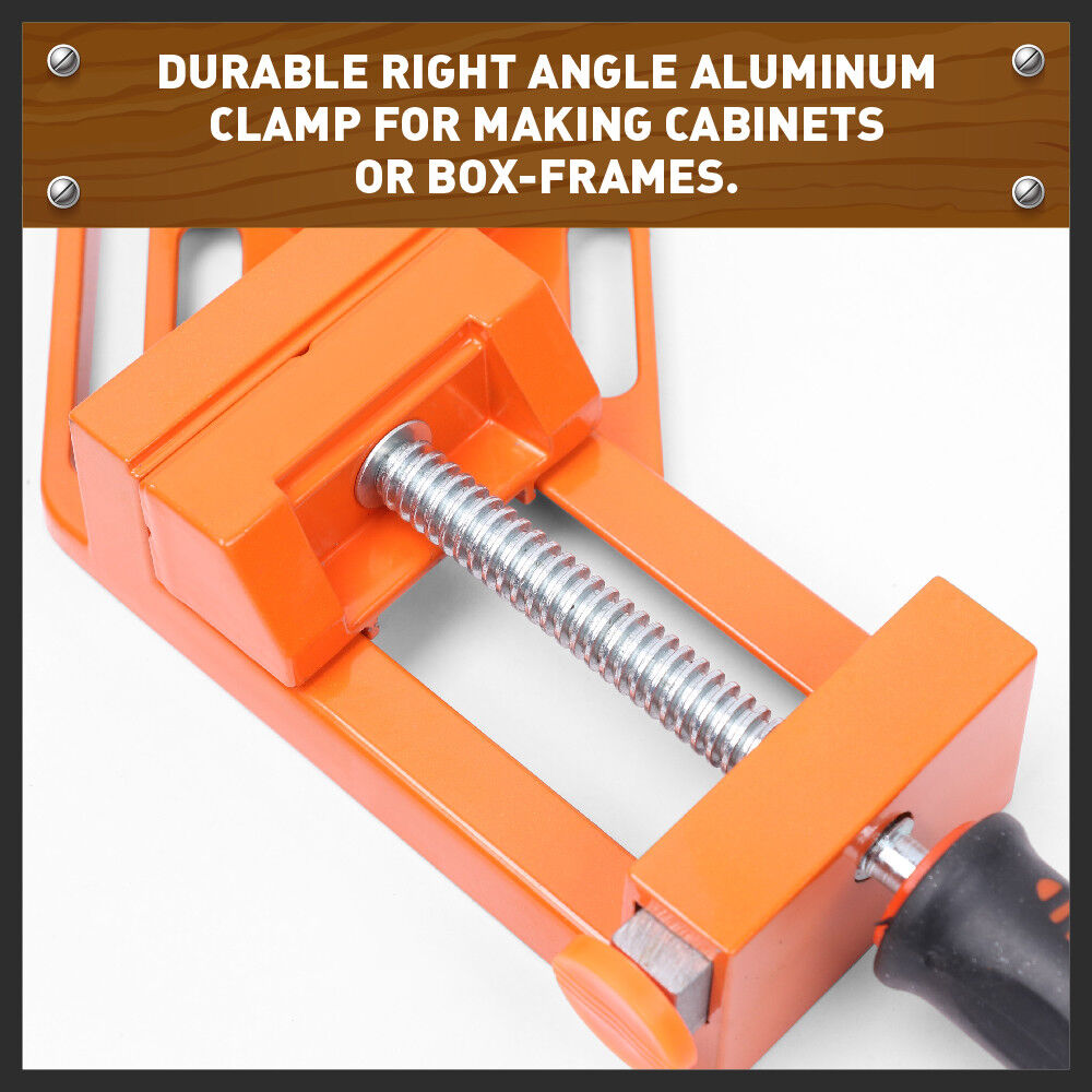 Tool Clamps & Vices: 90° Degree Corner Clamp Welding Vice Woodworking Alloy Body With Quick Release