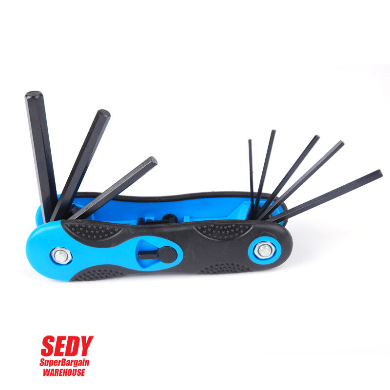 Fence & Gate Accessories: 3x Folding Torx Key Hex Key Ball End Allen Key Set Tools Wrench Spanner Opener