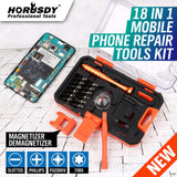 Hand Tools: HORUSDY 18 in 1 Mobile Phone Repair Tools Kit Pry Opening Tool Screwdriver