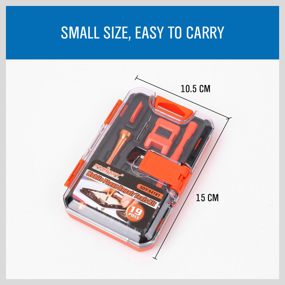 Hand Tools: HORUSDY 18 in 1 Mobile Phone Repair Tools Kit Pry Opening Tool Screwdriver