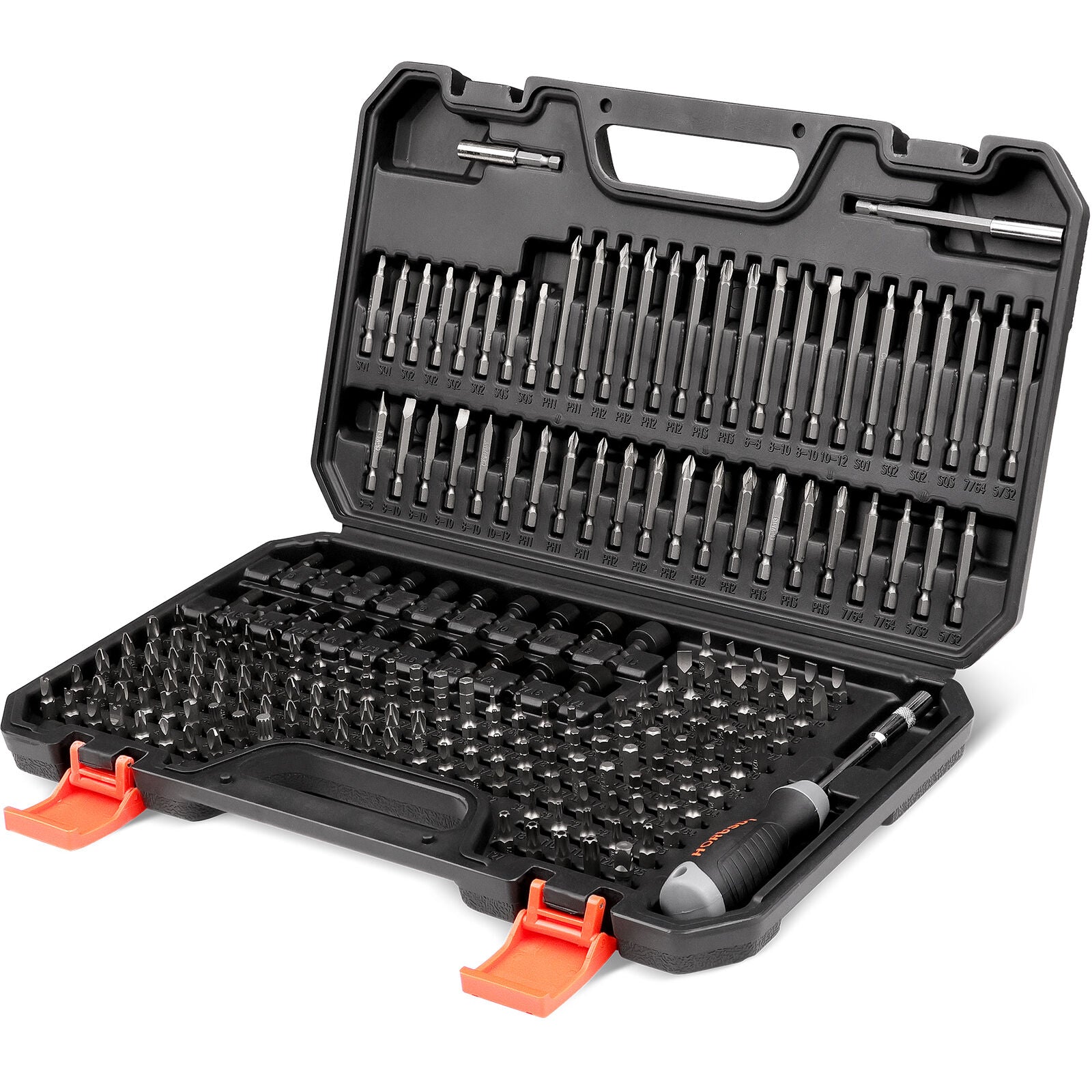 Automotive Repair & Speciality Tools: 219-Piece Combination Security Bit Set Screw Driver Bit Tamper Proof Torx Box