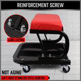 Office & Desk Chairs: HORUSDY Rolling Creeper Seat Workshop Mechanic Stool Garage Repair Storage Tray