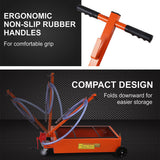 Automotive Parts: HORUSDY 76L Low Profile Waste Oil Drainer Mobile Workshop Pump Vehicle 4WD Truck