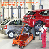 Automotive Parts: HORUSDY 76L Low Profile Waste Oil Drainer Mobile Workshop Pump Vehicle 4WD Truck