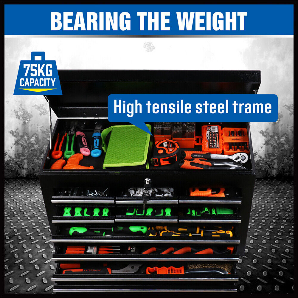 Storage Cabinets & Lockers: HORUSDY 10-Drawer Tool Box Chest Toolbox Lockable Drawer Cabinet Garage Storage