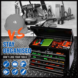 Storage Cabinets & Lockers: HORUSDY 10-Drawer Tool Box Chest Toolbox Lockable Drawer Cabinet Garage Storage