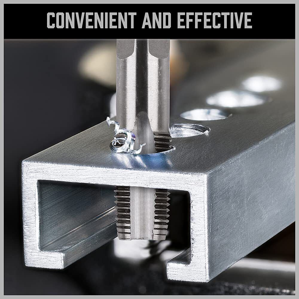 Hand Tools: HORUSDY 6Pc NPT Pipe Tap Set Thread Tap Screw Tool 1/8" 1/4" 3/8" 1/2" 3/4" 1"
